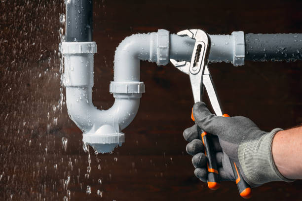Professional Leak Detection technician working in Muscadine, AL